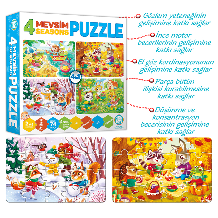 4 Mevsim Puzzle